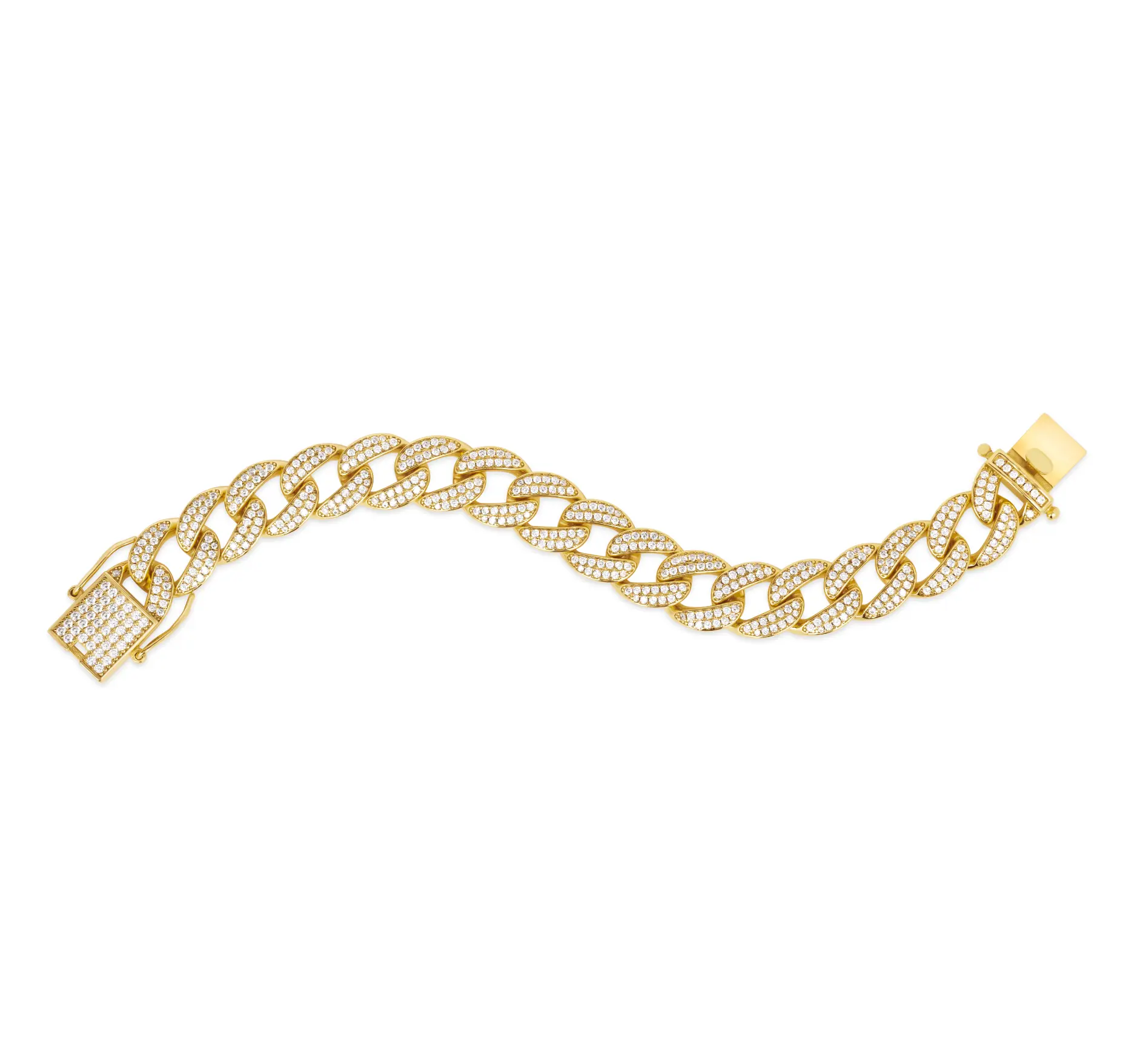 12mm Super Cuban Link Bracelet - Image 4