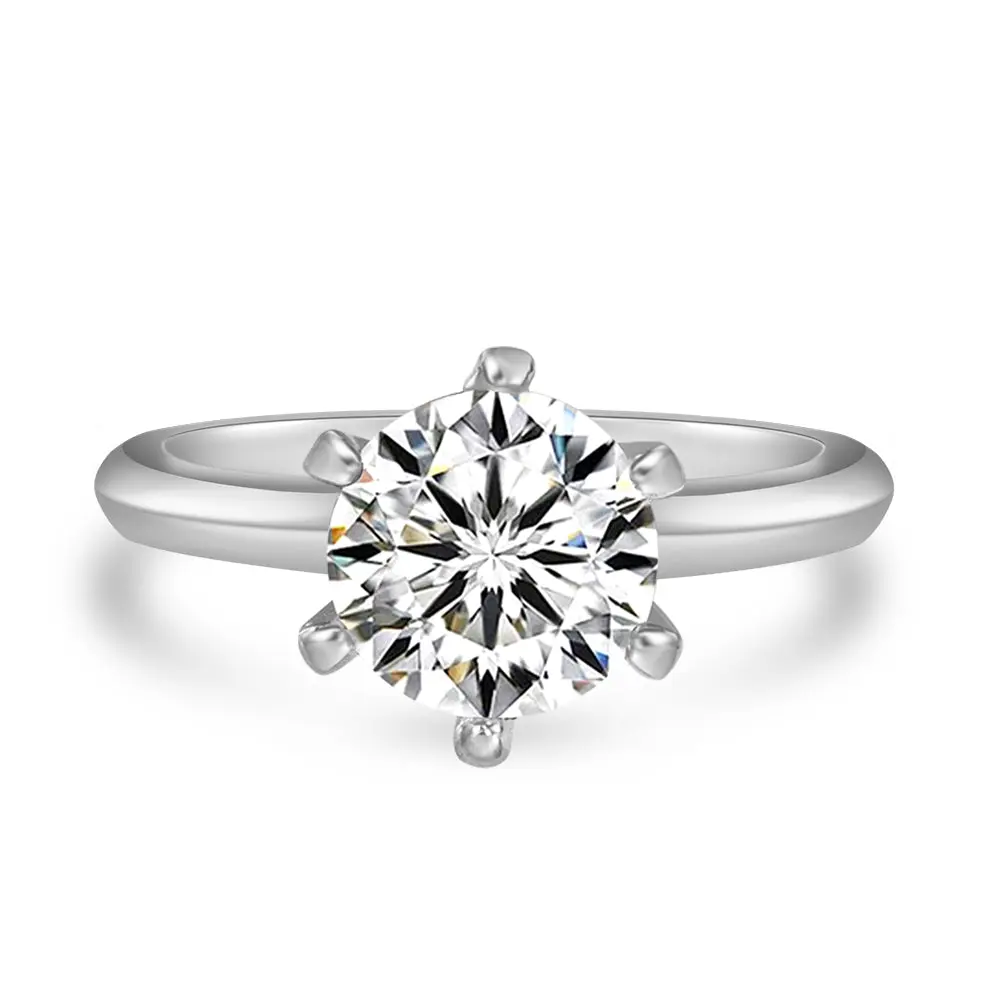 2 Carat Solitaire Engagement Ring - Image 3