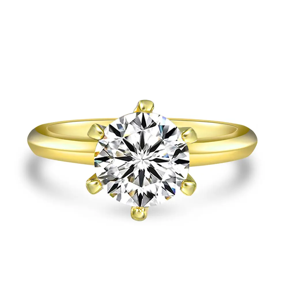 2 Carat Solitaire Engagement Ring - Image 4