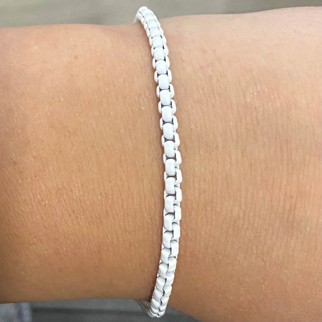 Enamel Link Chain Bracelet - Image 16