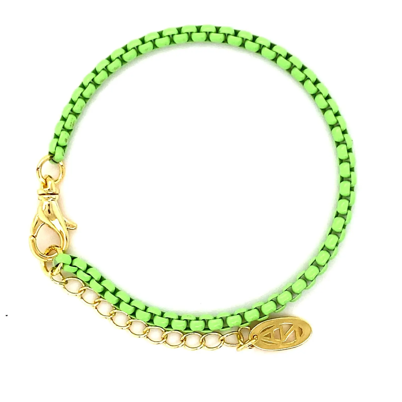 Enamel Link Chain Bracelet - Image 24