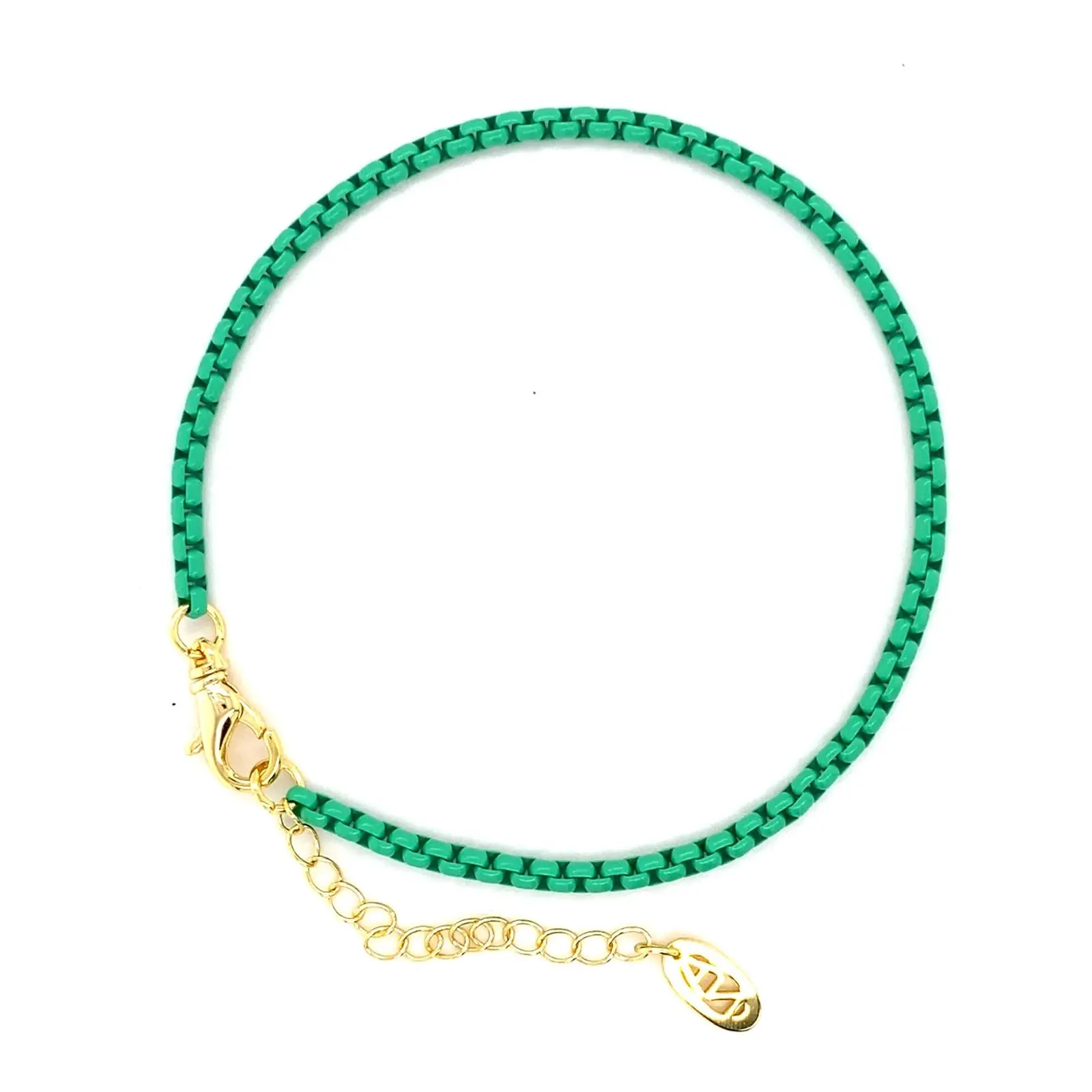 Enamel Link Chain Bracelet - Image 25