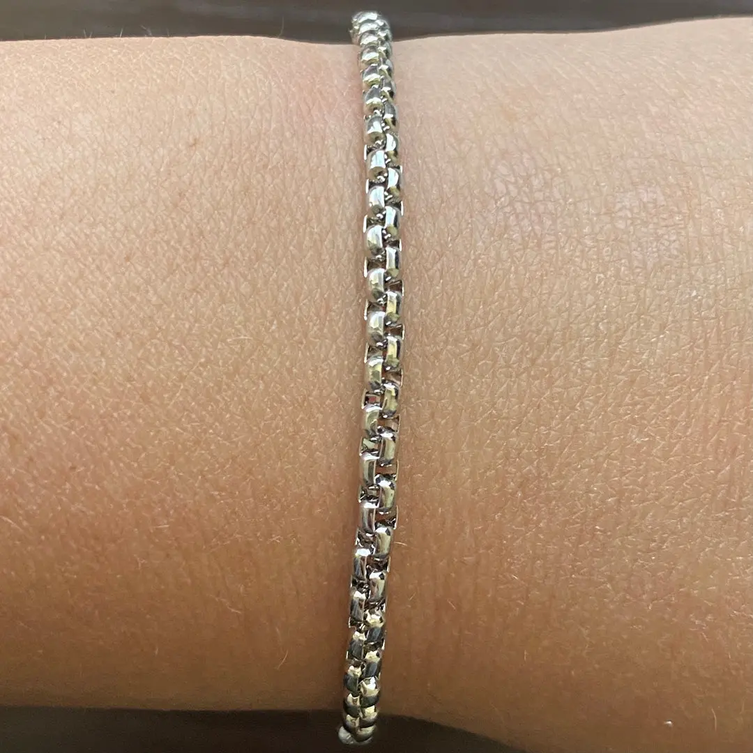 Enamel Link Chain Bracelet - Image 5