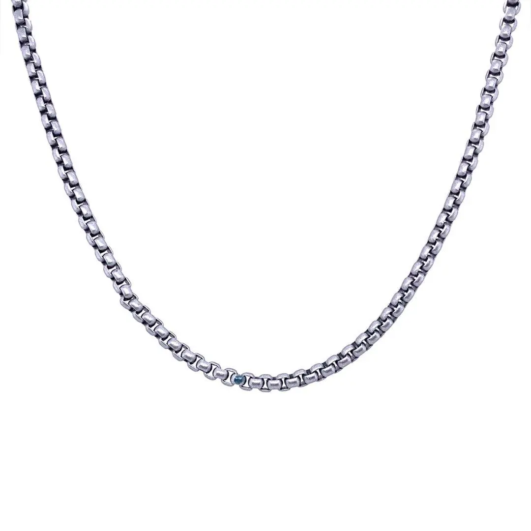 Enamel Link Chain Necklace - Image 11