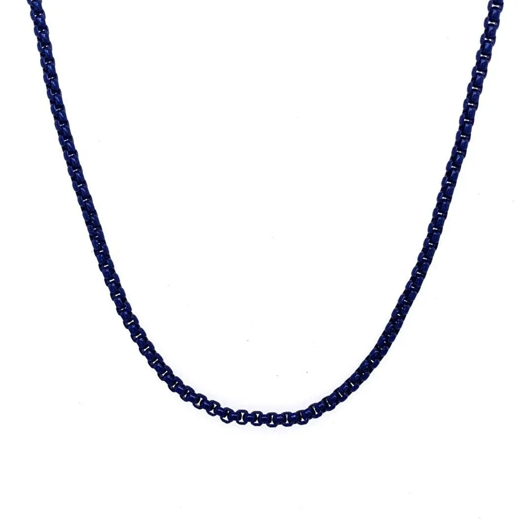 Enamel Link Chain Necklace - Image 14