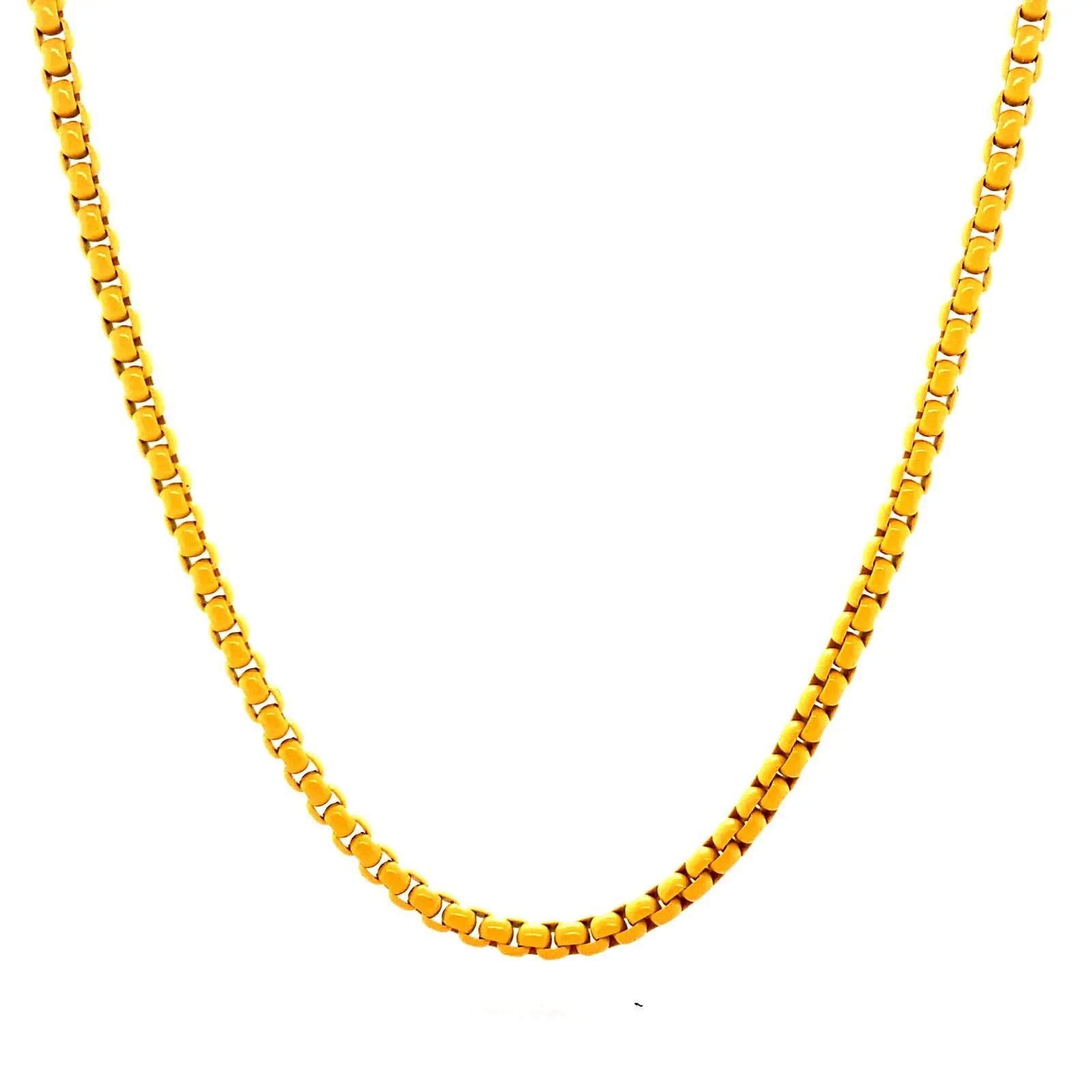 Enamel Link Chain Necklace - Image 33