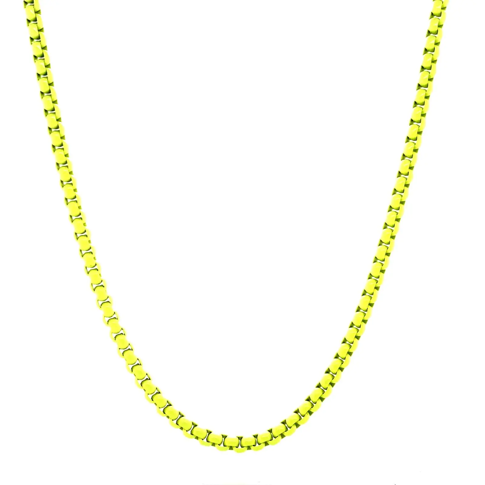 Enamel Link Chain Necklace - Image 34