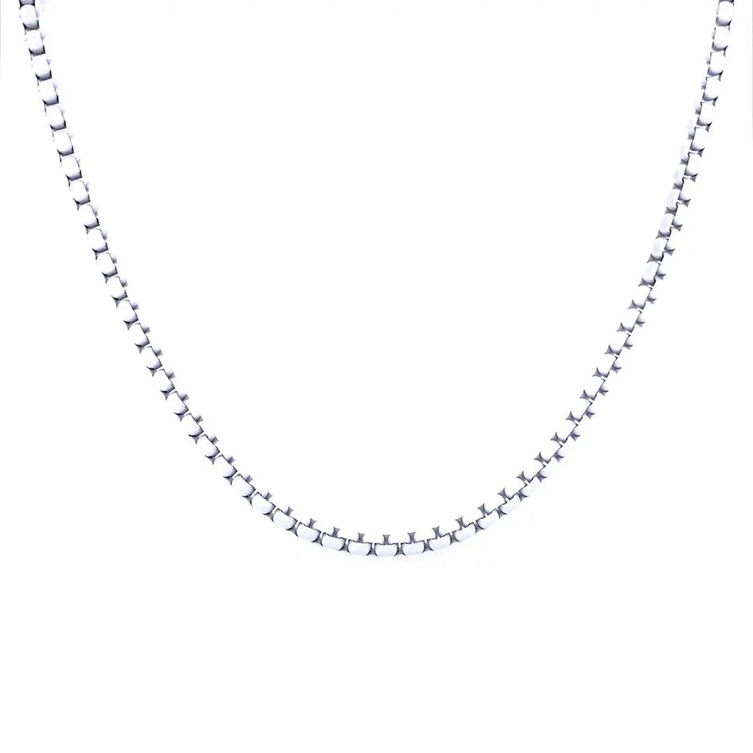 Enamel Link Chain Necklace - Image 8