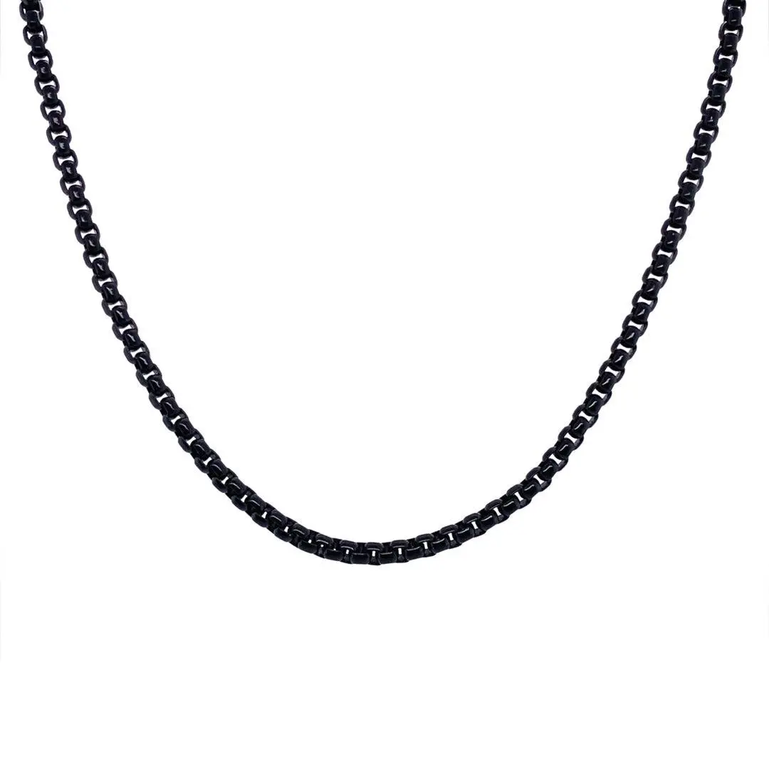 Enamel Link Chain Necklace - Image 9