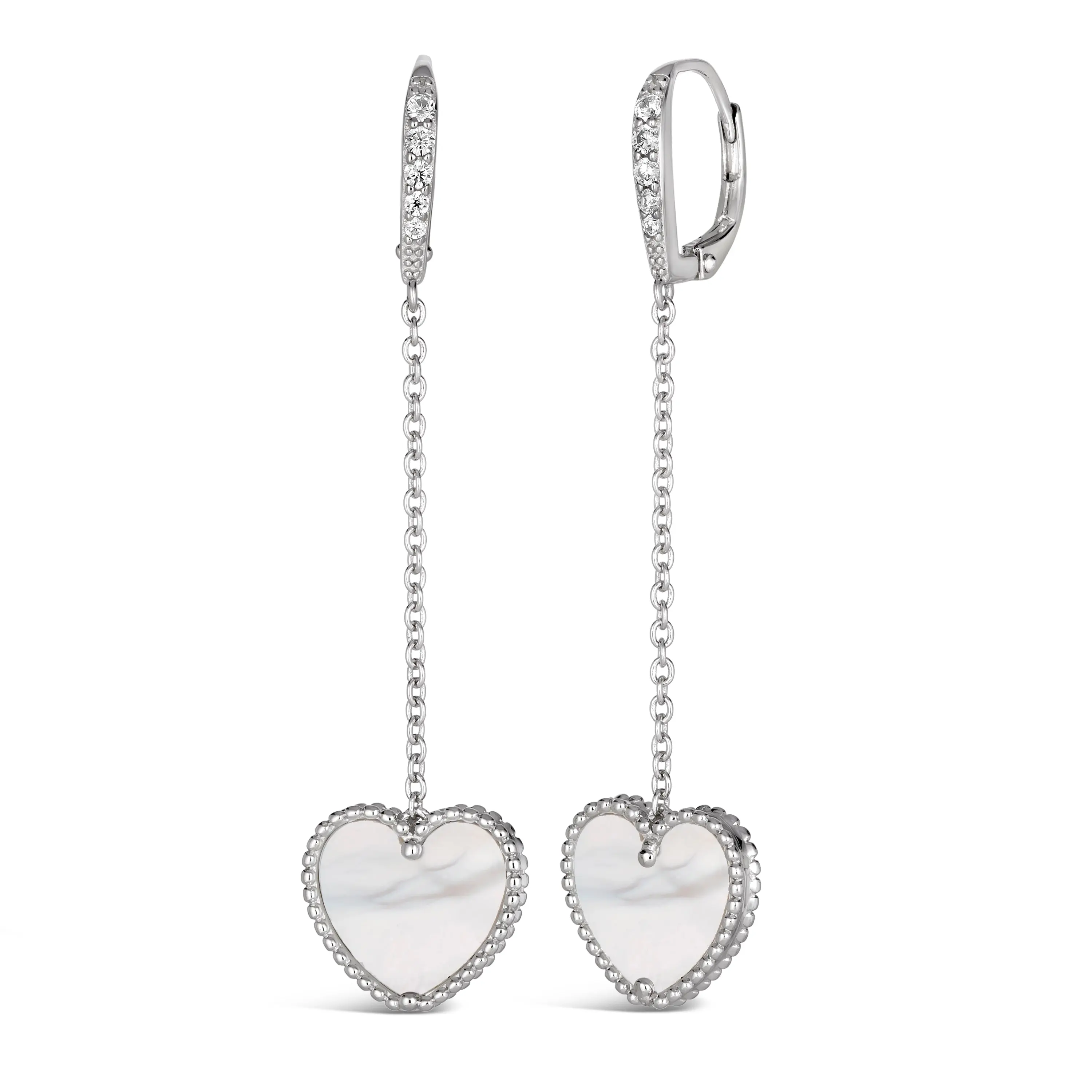 Gem Inlay Motif Earring Dangles - Image 4