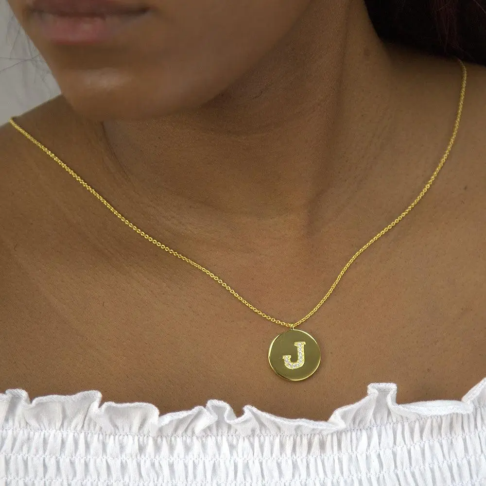 House of Luxury Initial Necklace - Image 5