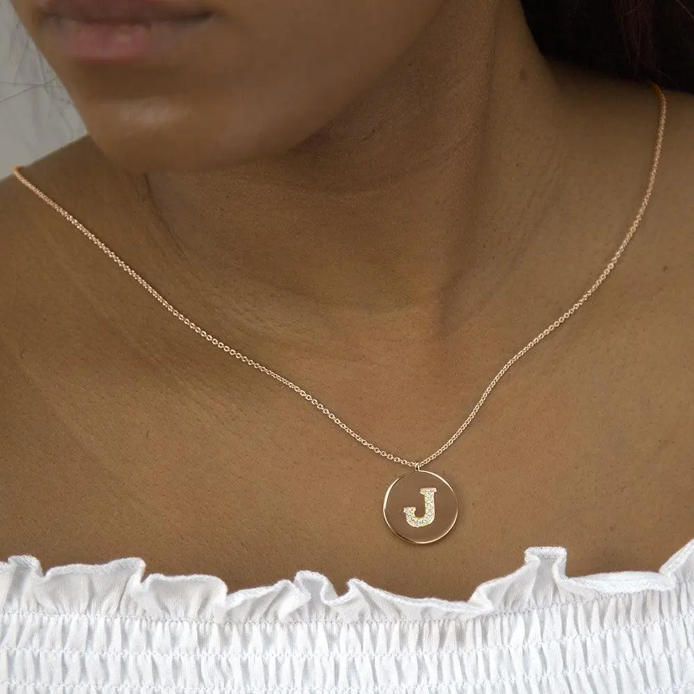 House of Luxury Initial Necklace - Image 7