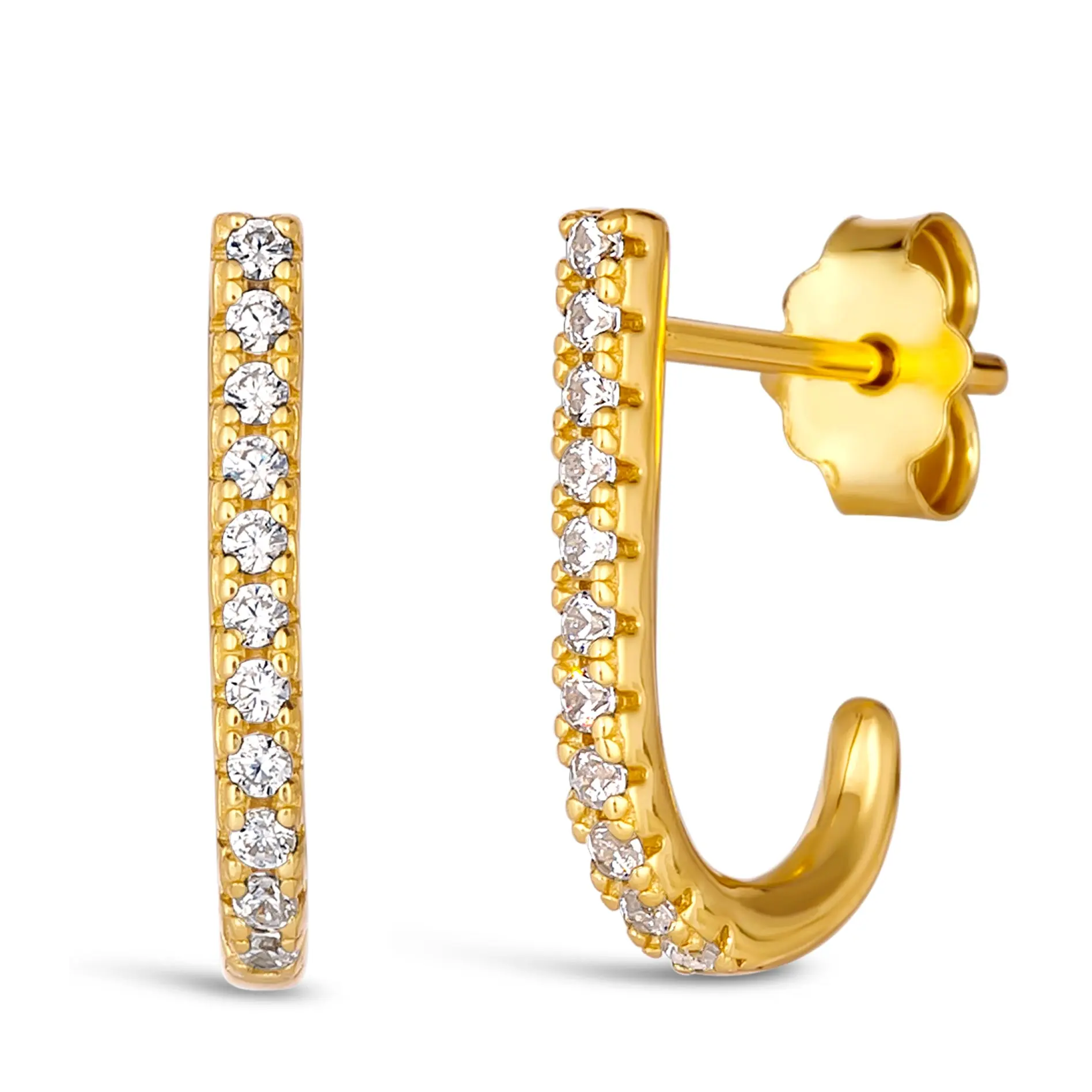 Julie J Hoop Earrings - Image 3