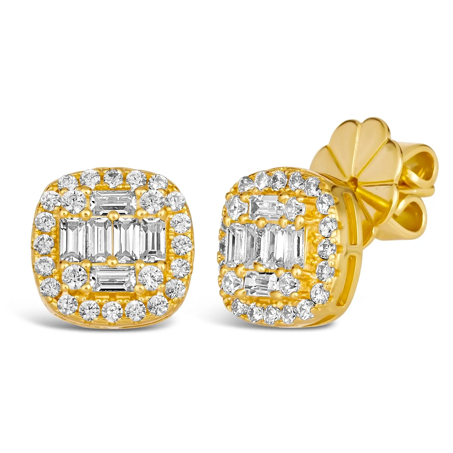Kendra Baguette Studs - Image 3