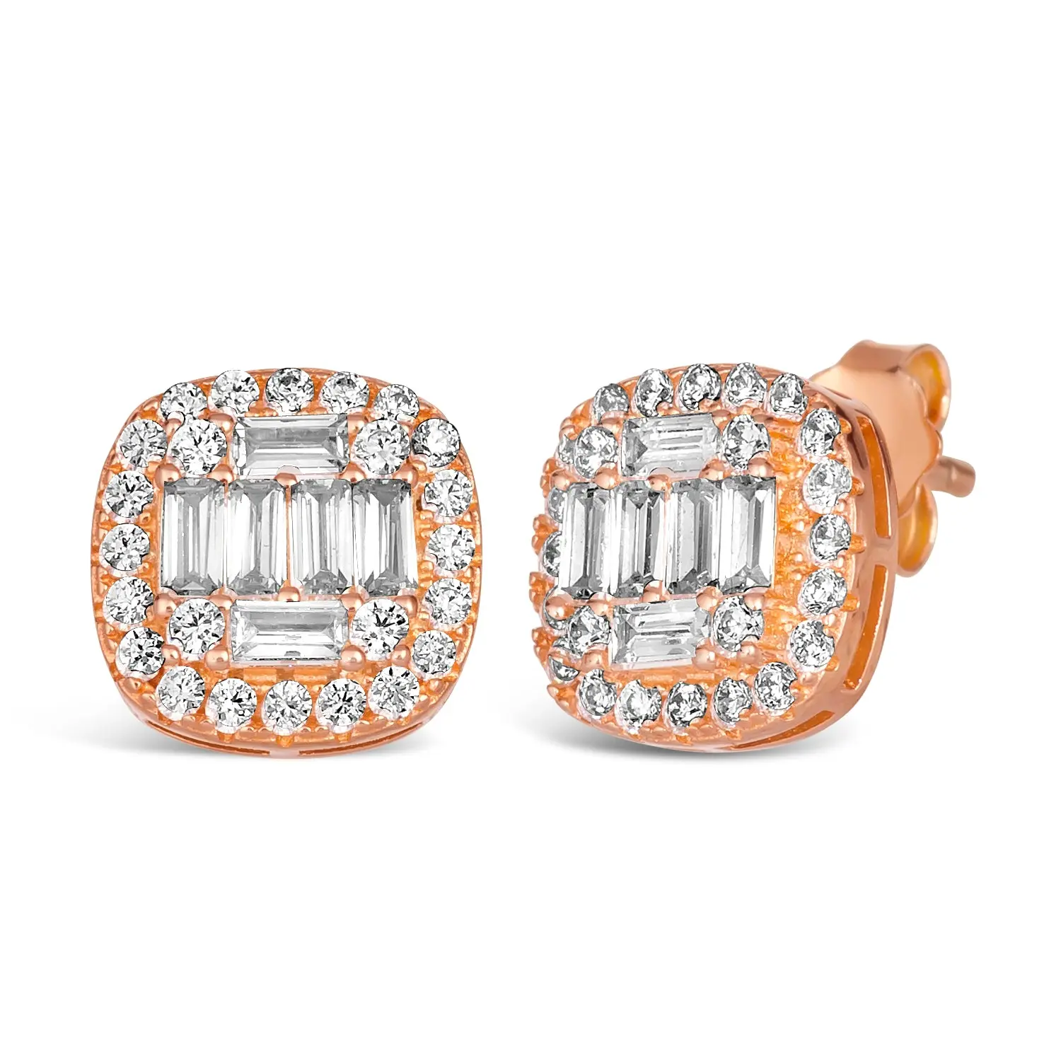 Kendra Baguette Studs - Image 4