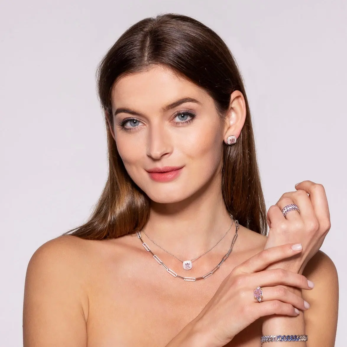 Lucia Brilliante Necklace in Canary Yellow - Image 3