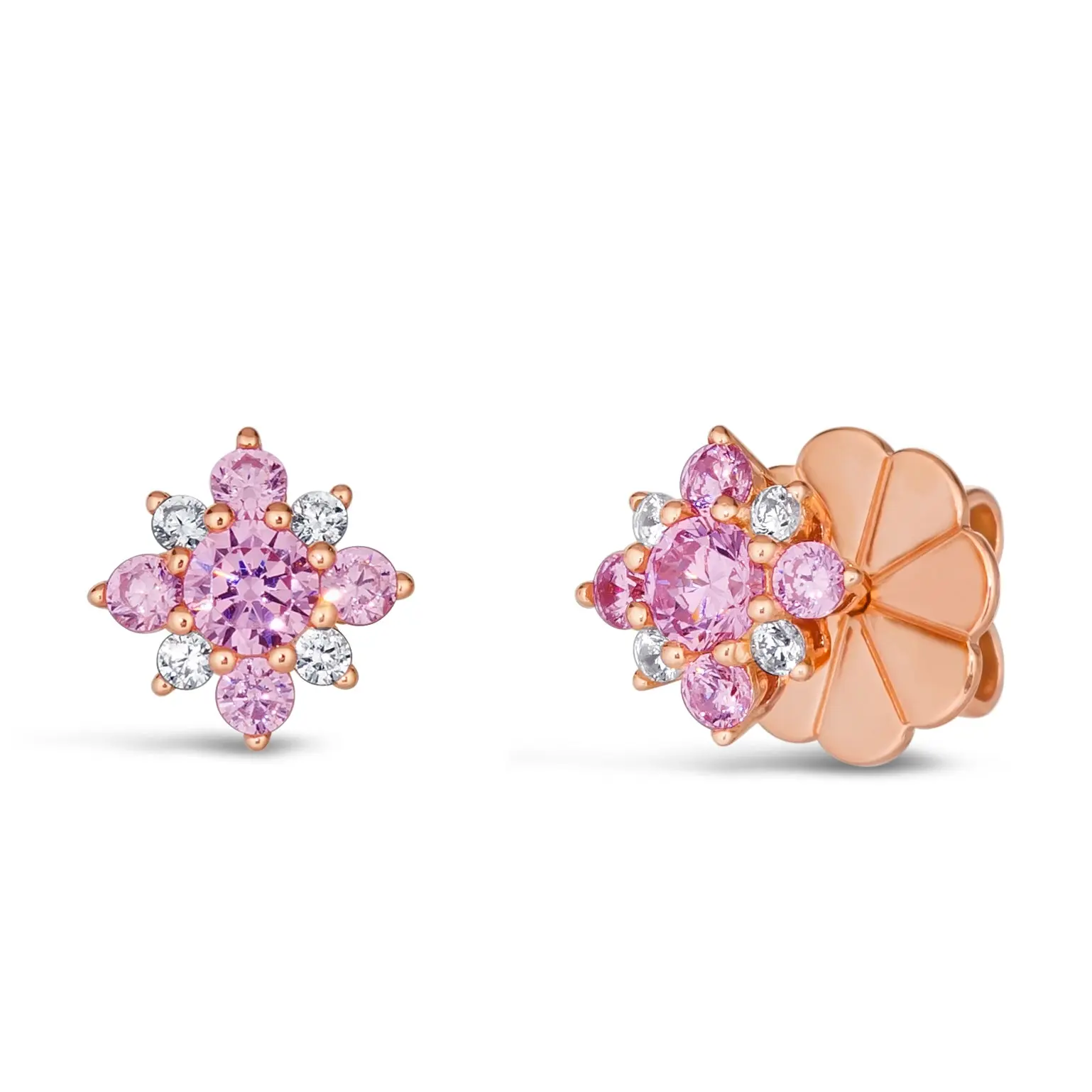 Mini Aster Diamond Crystalline Studs - Image 10