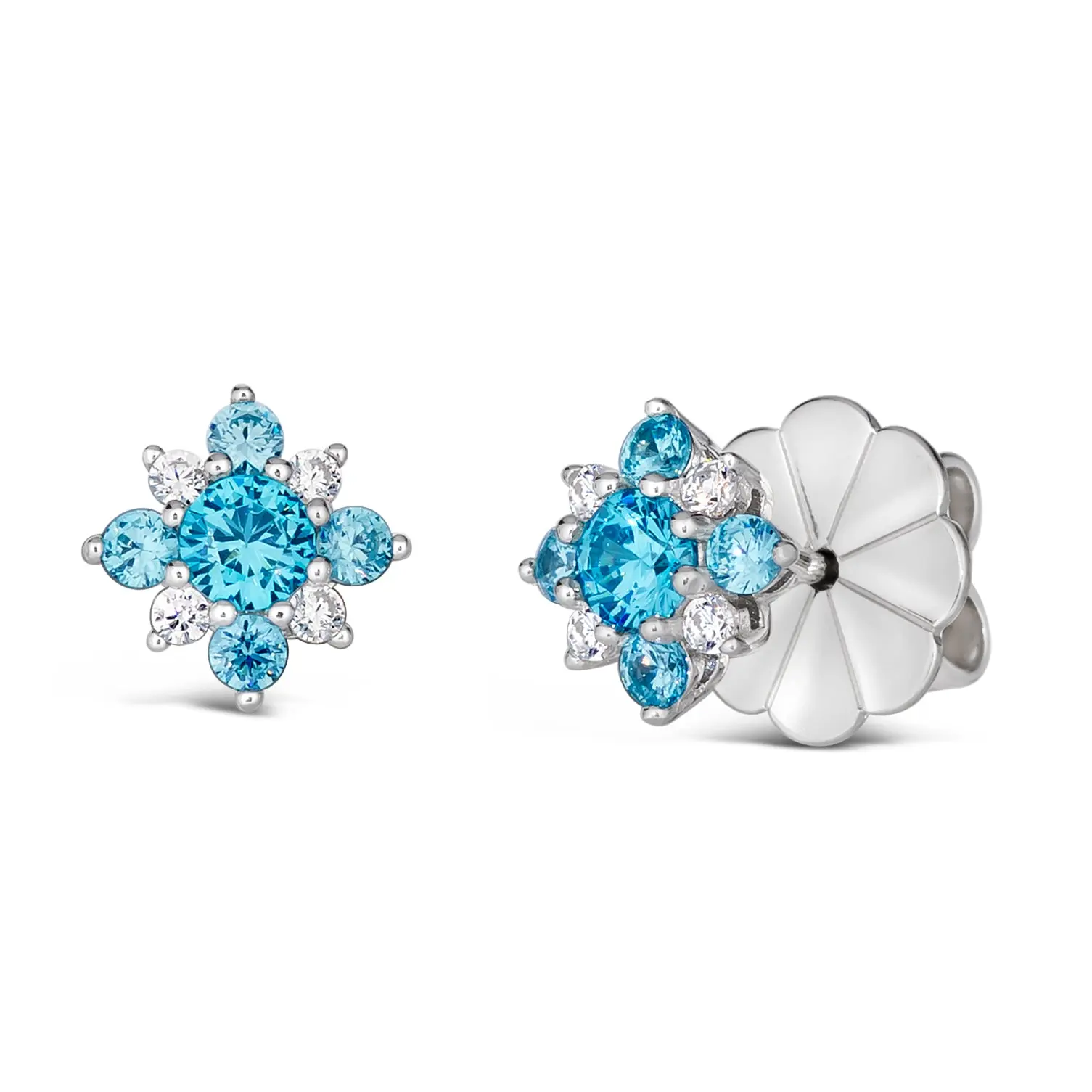 Mini Aster Diamond Crystalline Studs - Image 12