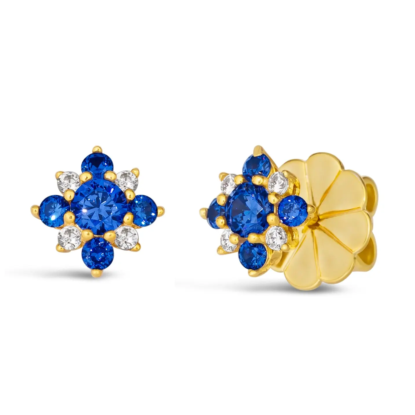 Mini Aster Diamond Crystalline Studs - Image 14