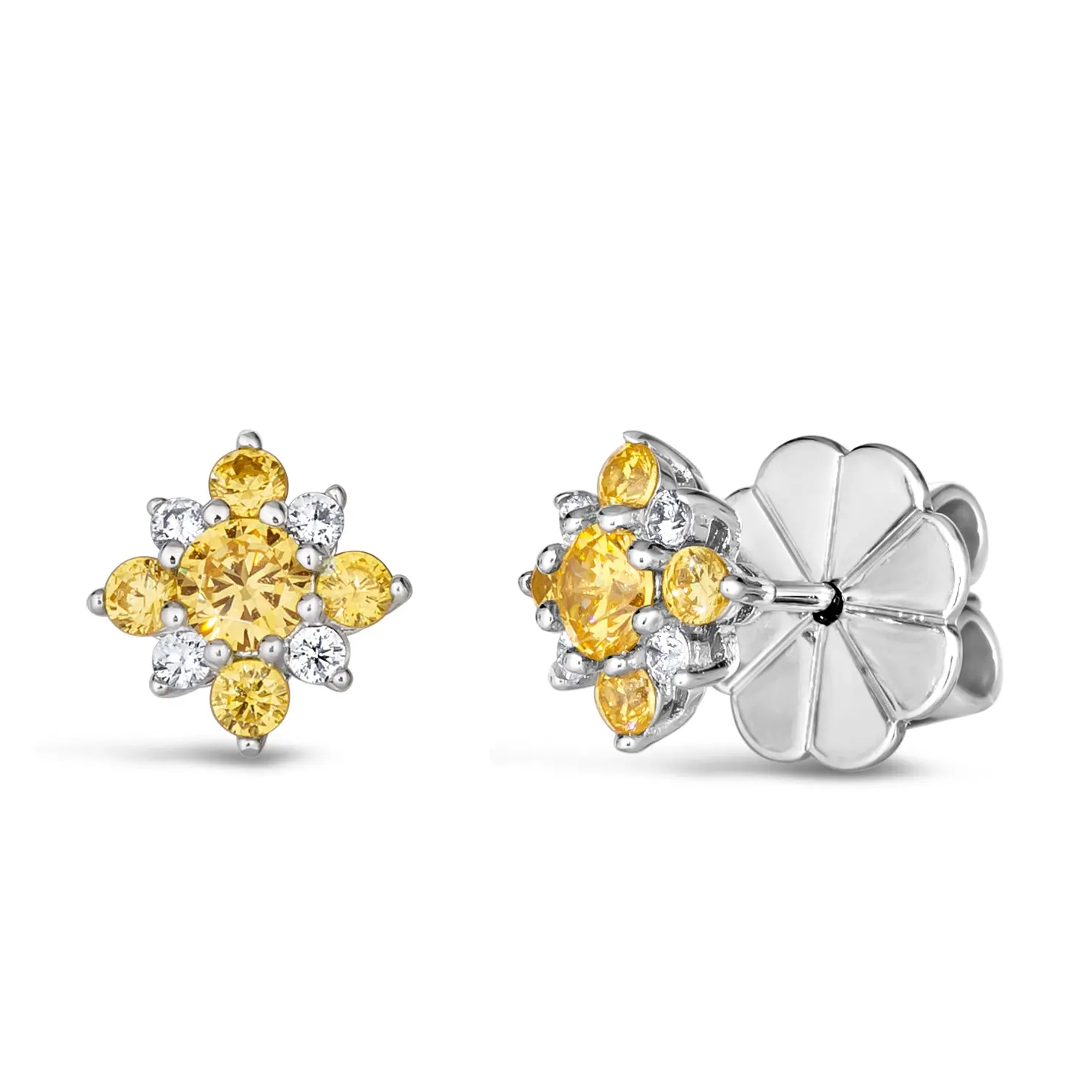 Mini Aster Diamond Crystalline Studs - Image 6