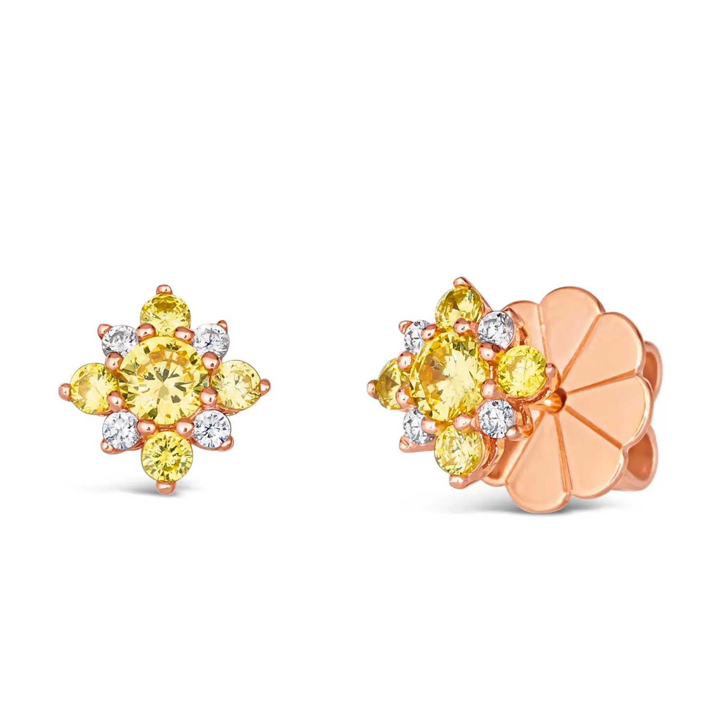 Mini Aster Diamond Crystalline Studs - Image 7