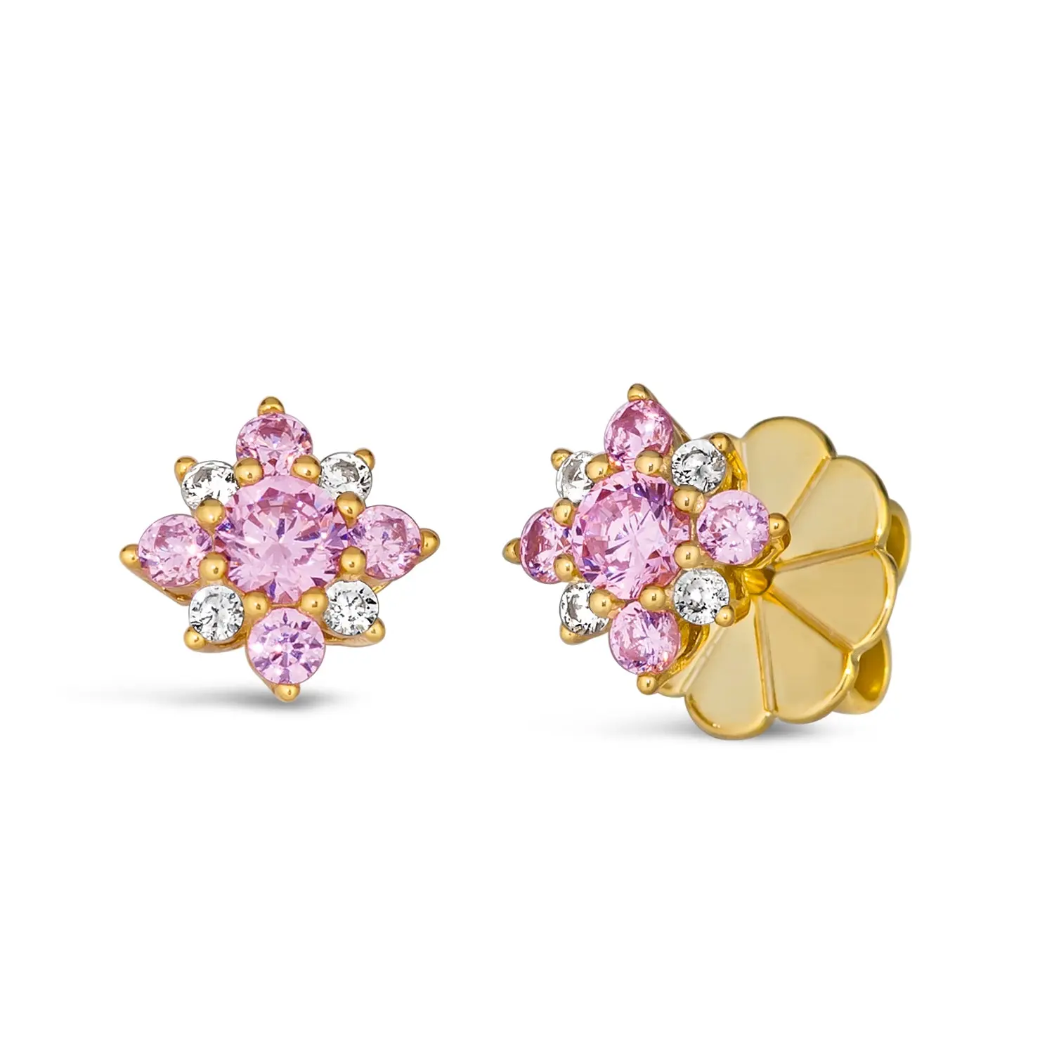 Mini Aster Diamond Crystalline Studs - Image 8