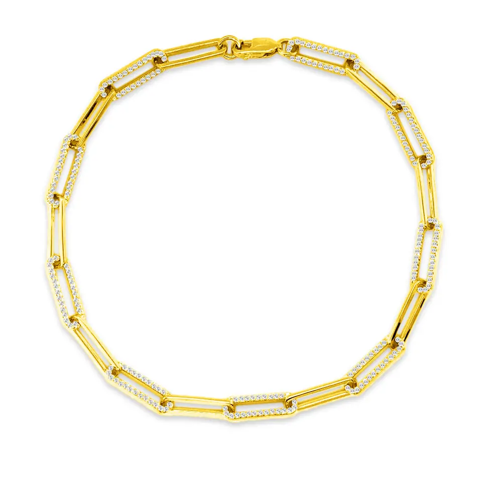 Paloma Paper Clip Bracelet - Image 3