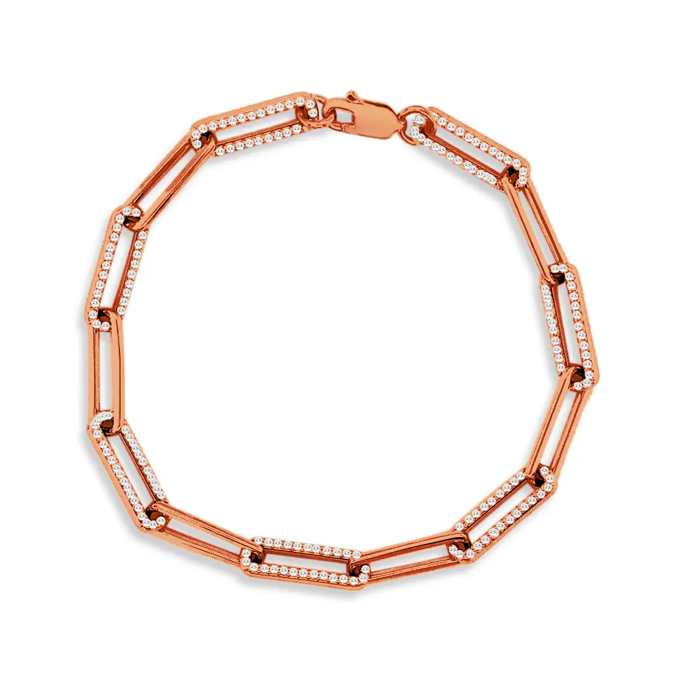 Paloma Paper Clip Bracelet - Image 4