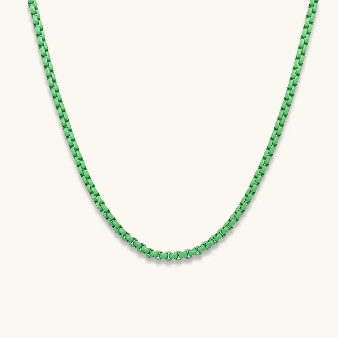 Petite Enamel Necklace - Image 9