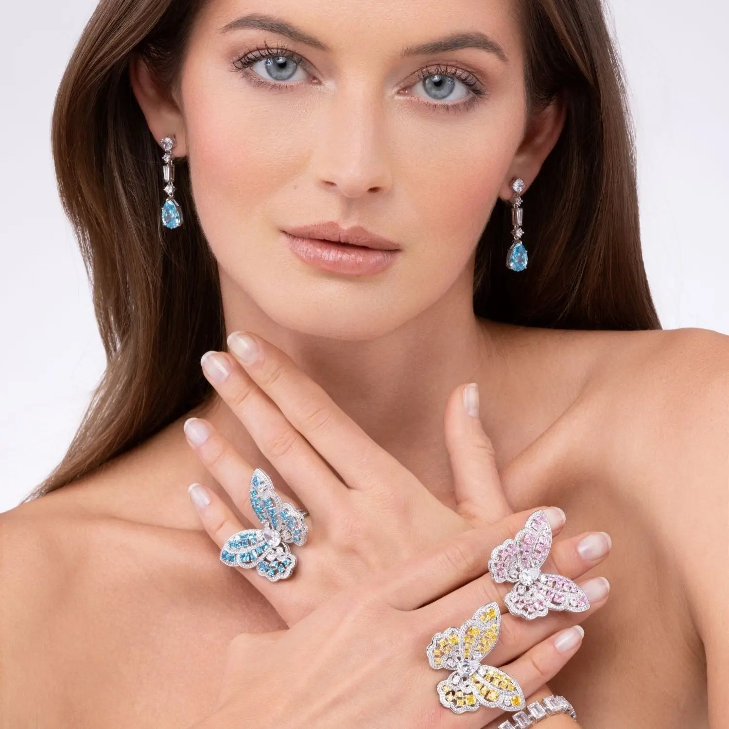 Santiago de Cuba Aquamarine Crystalline Drops - Image 3