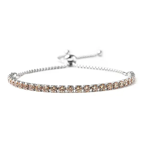 Signature Adjustable Bolo Bracelet in Caramel - Image 3