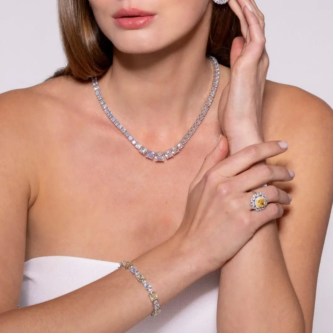 Triple Crown 4 Carat Halo Ring - Image 3